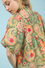 Load image into Gallery viewer, Paisley Top
