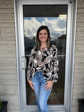 Load image into Gallery viewer, Mocha Print Top