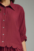 Load image into Gallery viewer, Burgundy Top