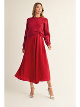 Load image into Gallery viewer, Burgundy Dress
