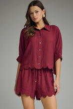 Load image into Gallery viewer, Burgundy Top