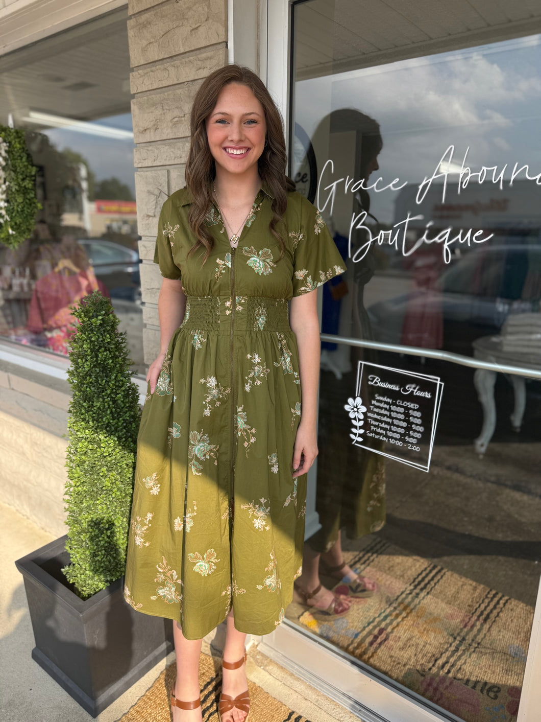 Olive Dress