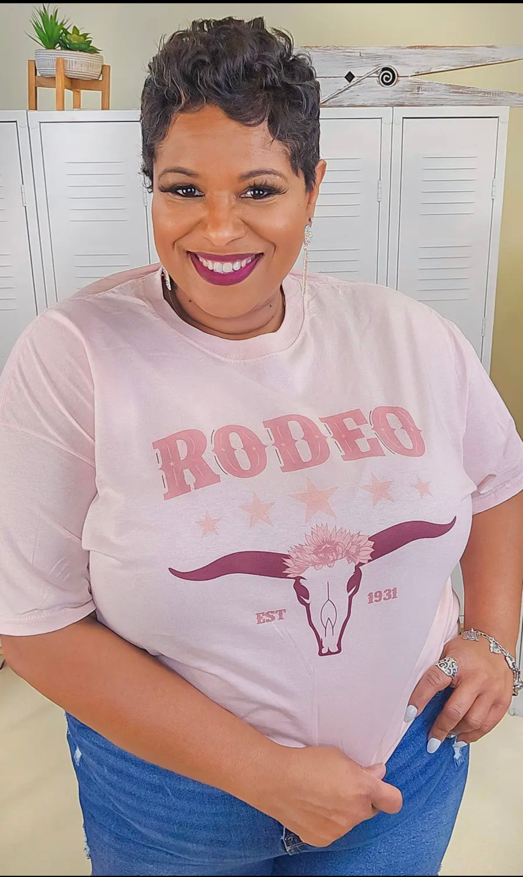Floral Rodeo Graphic T