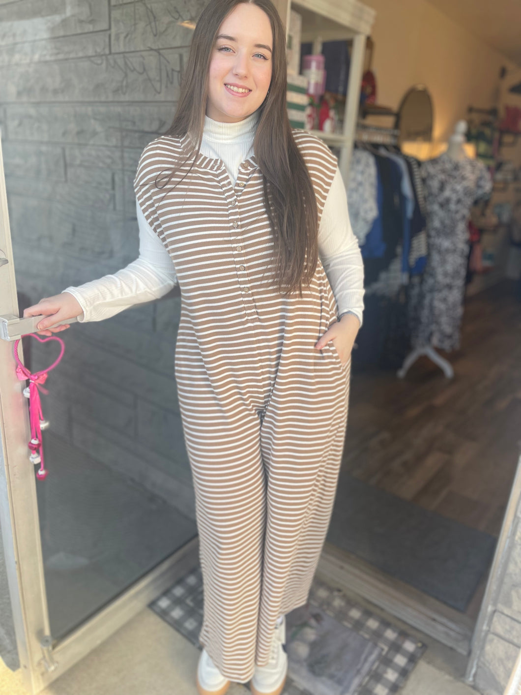 Latte Jumpsuit