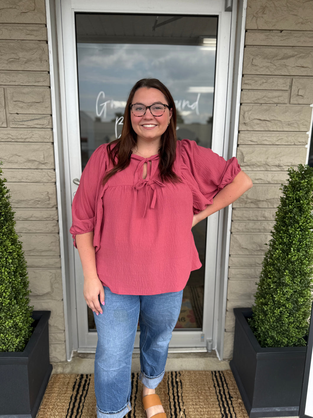 Dusty Rose Top