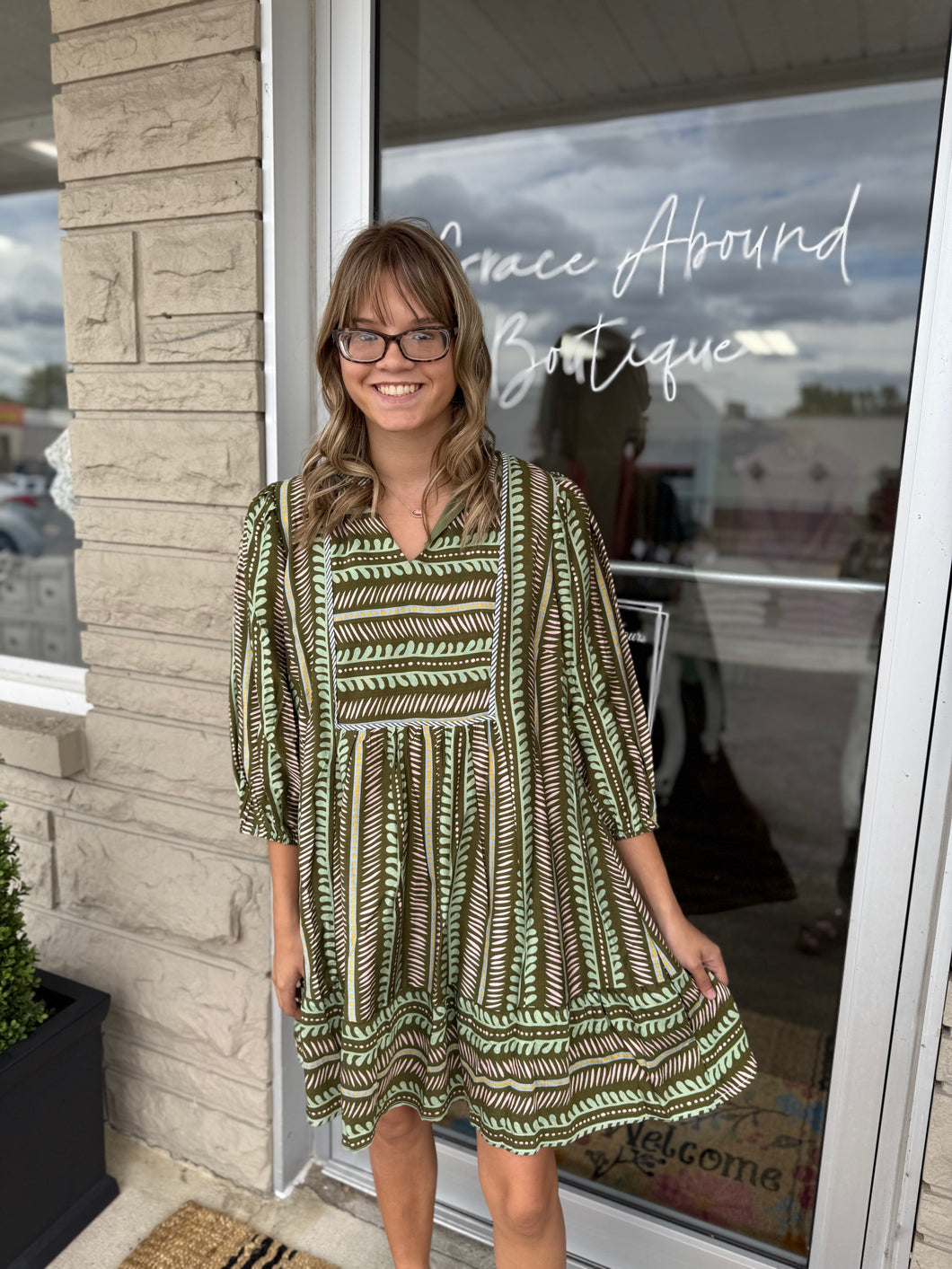 Olive Dress