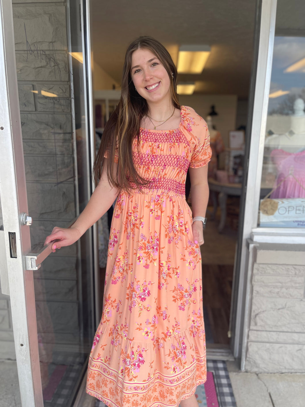 Summer Floral Maxi