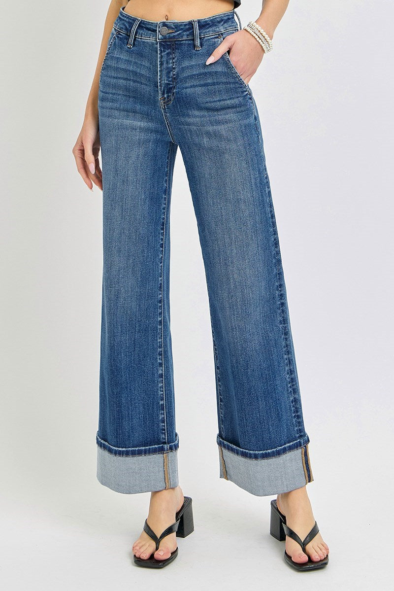 Cuffed Denim