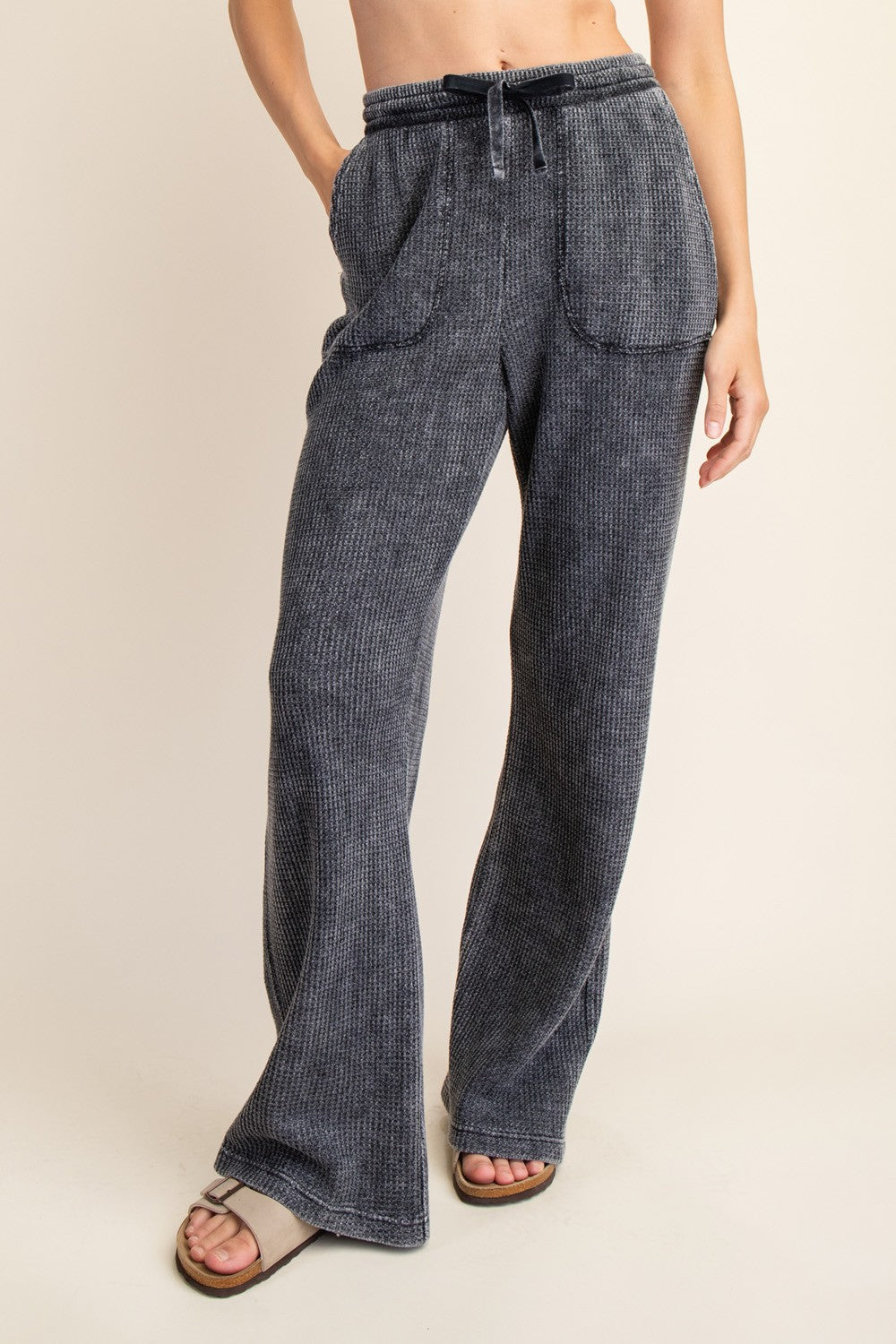 Waffle Knit Pants