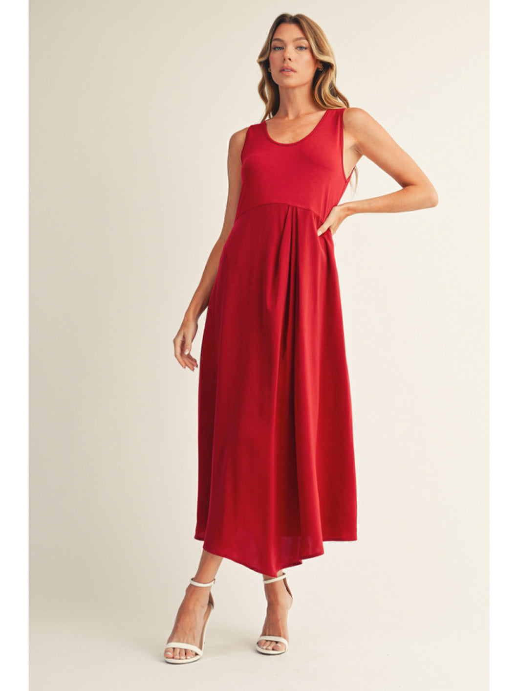 Burgundy Dress