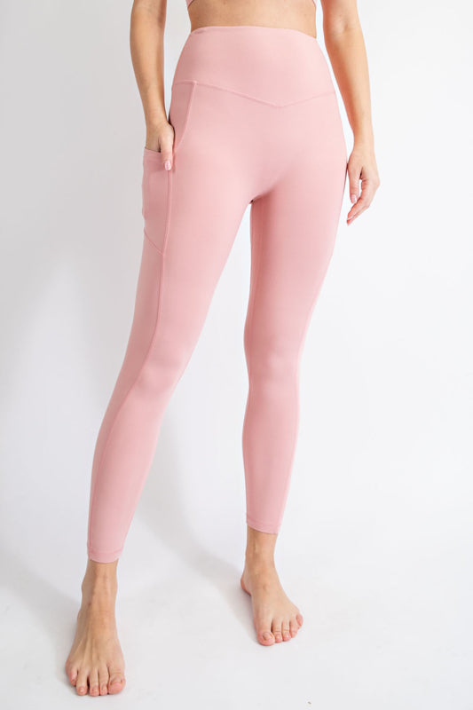 Everyday Leggings- Pink